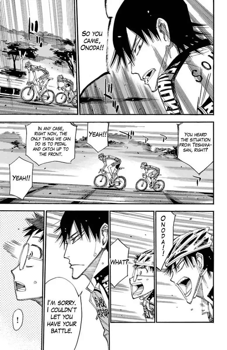 Yowamushi Pedal chapter 394 page 12