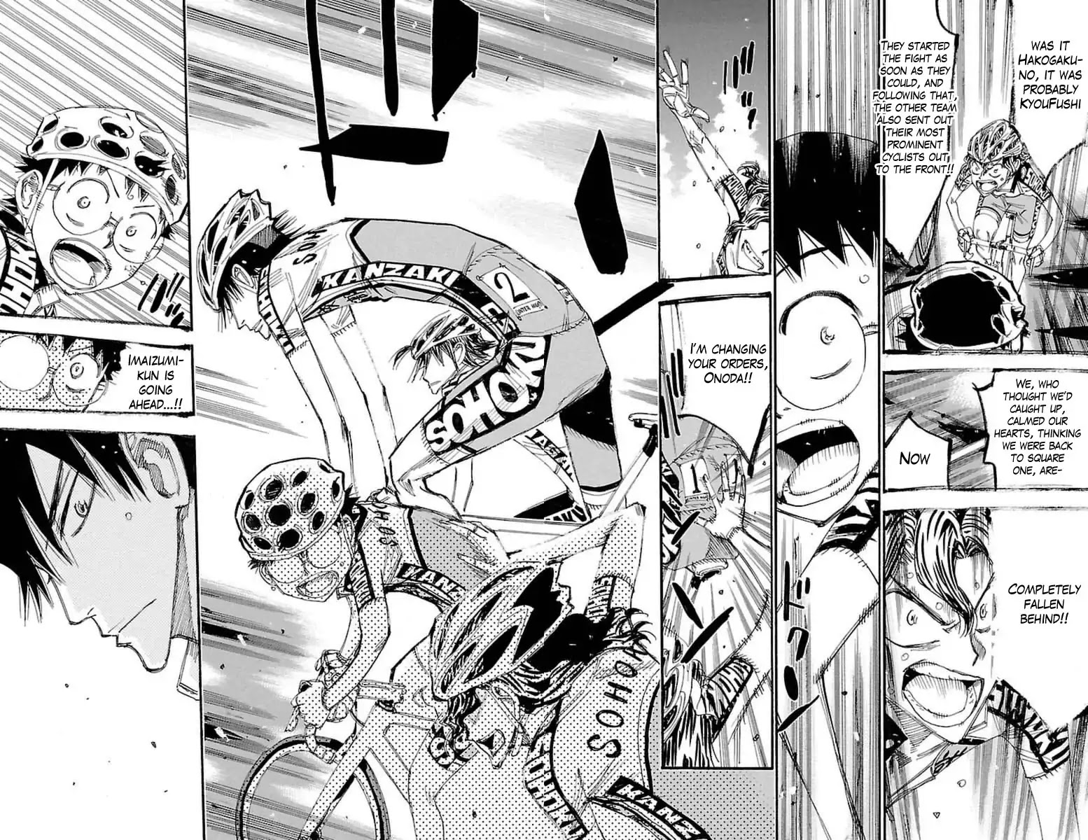 Yowamushi Pedal chapter 394 page 2