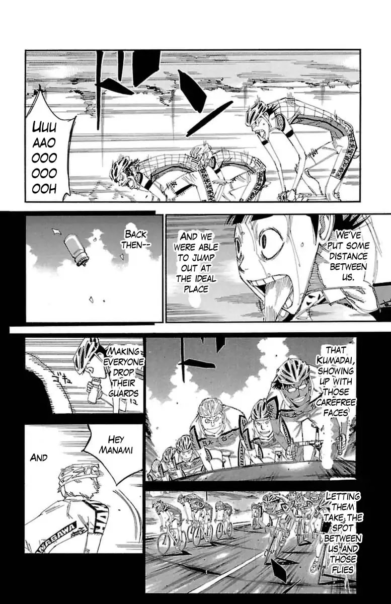 Yowamushi Pedal chapter 395 page 13