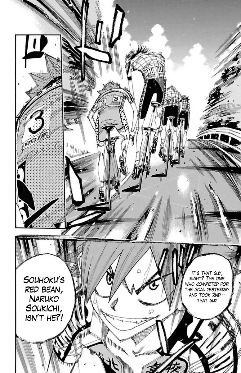 Yowamushi Pedal chapter 395 page 21