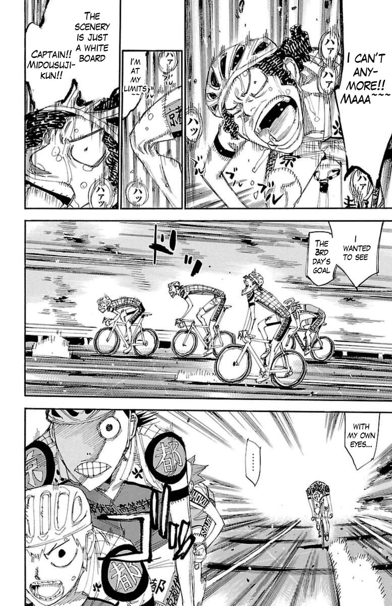 Yowamushi Pedal chapter 396 page 5