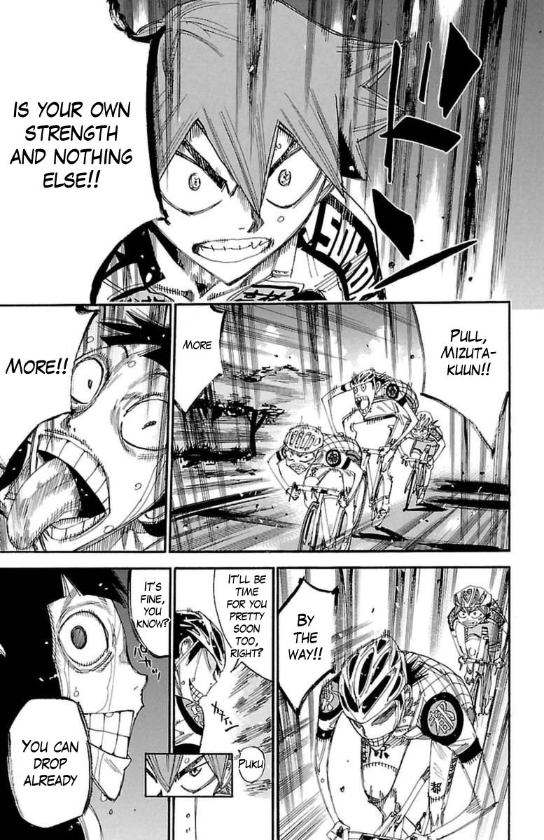 Yowamushi Pedal chapter 396 page 9