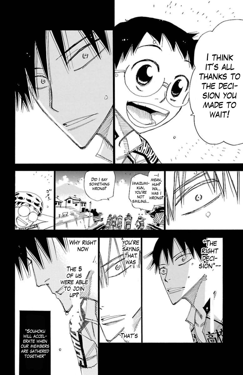 Yowamushi Pedal chapter 397 page 17