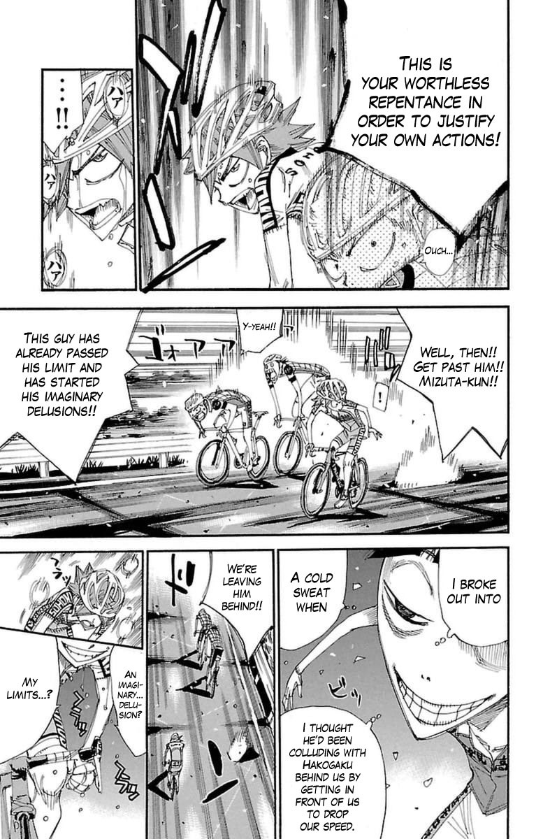 Yowamushi Pedal chapter 397 page 3