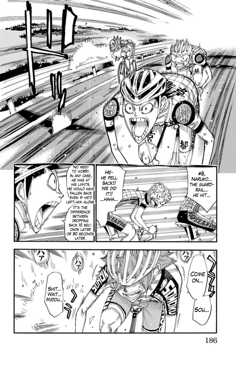 Yowamushi Pedal chapter 398 page 13