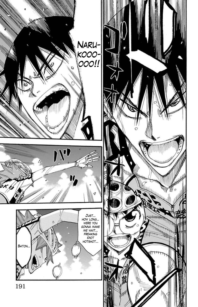 Yowamushi Pedal chapter 398 page 18