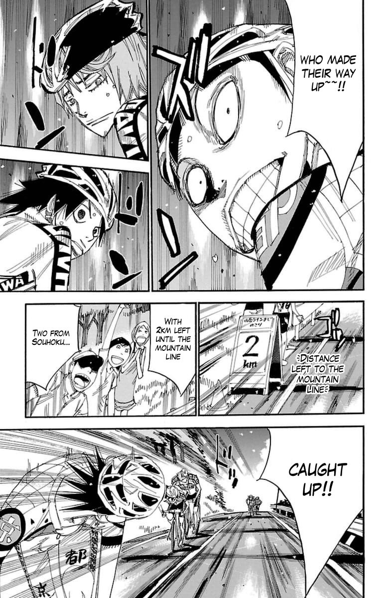 Yowamushi Pedal chapter 398 page 20