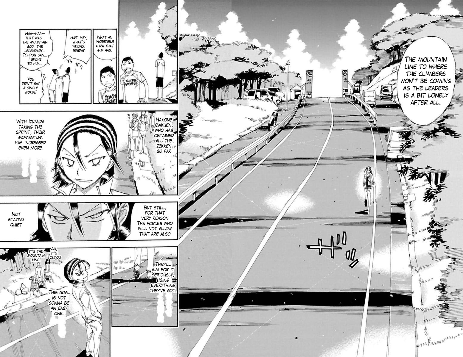 Yowamushi Pedal chapter 398 page 6