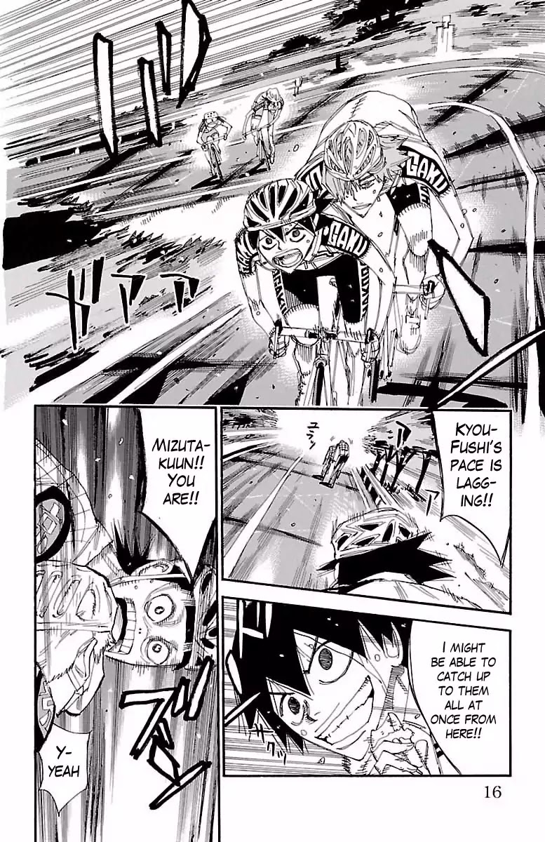 Yowamushi Pedal chapter 399 page 8