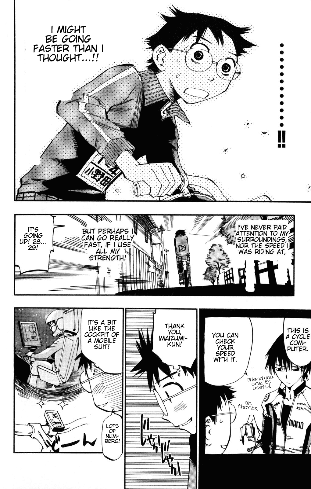 Yowamushi Pedal chapter 4 page 11