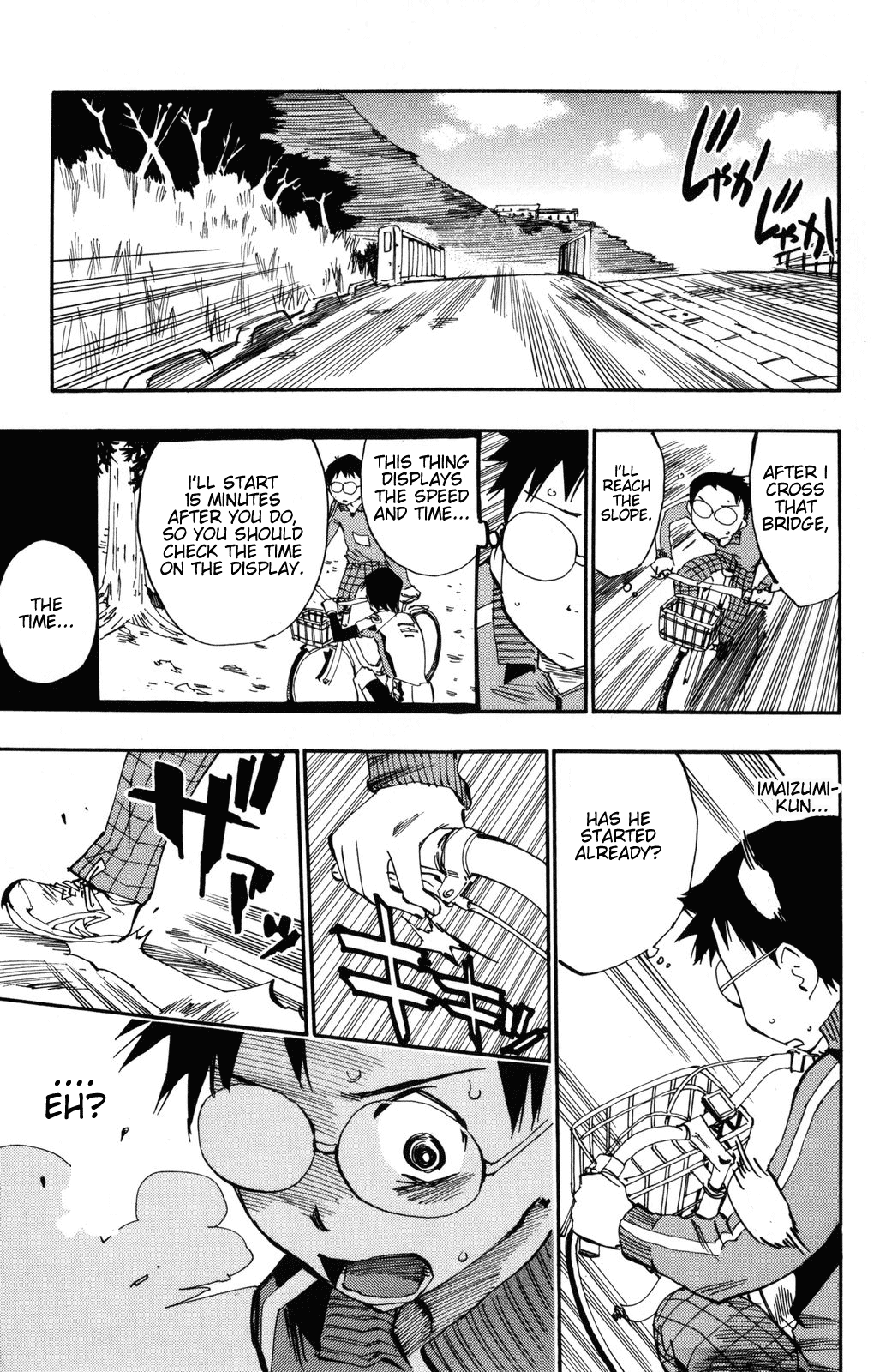 Yowamushi Pedal chapter 4 page 12