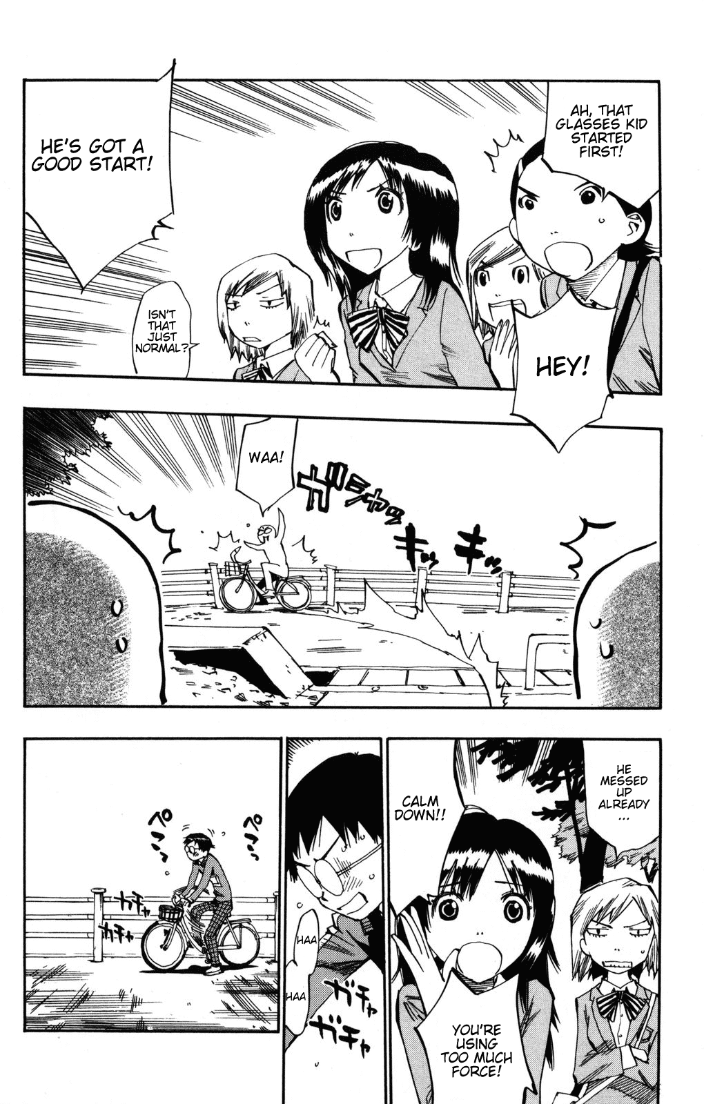 Yowamushi Pedal chapter 4 page 5