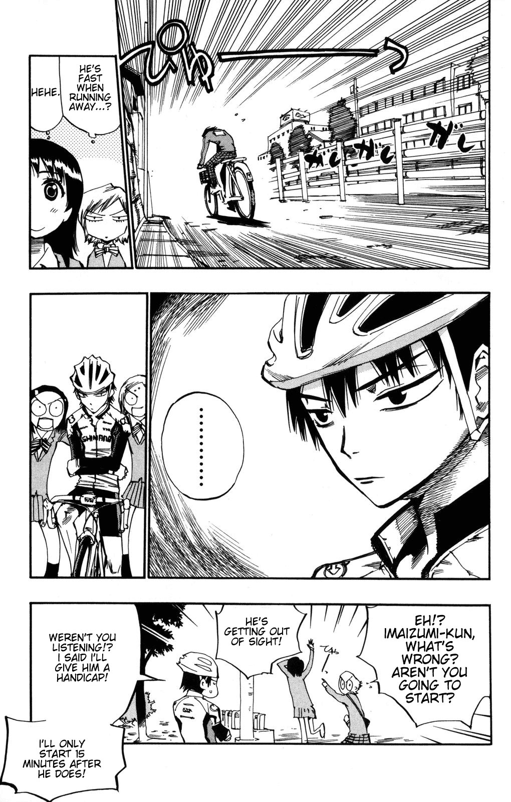 Yowamushi Pedal chapter 4 page 6