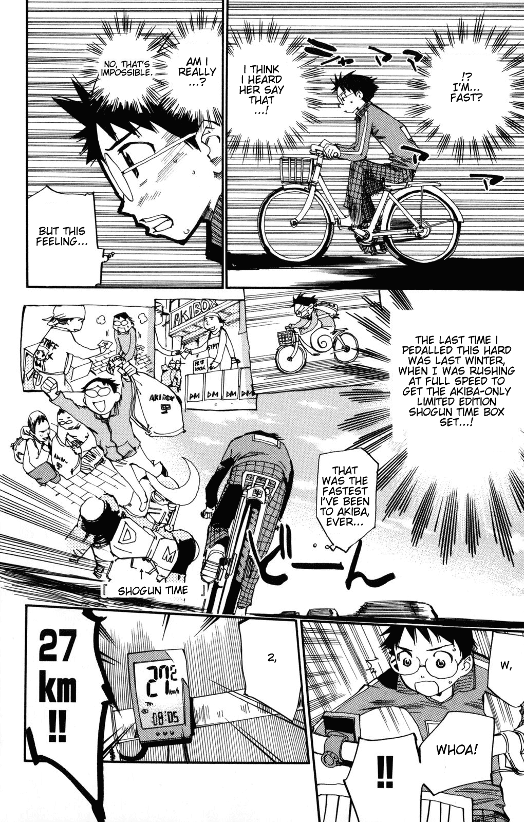 Yowamushi Pedal chapter 4 page 9