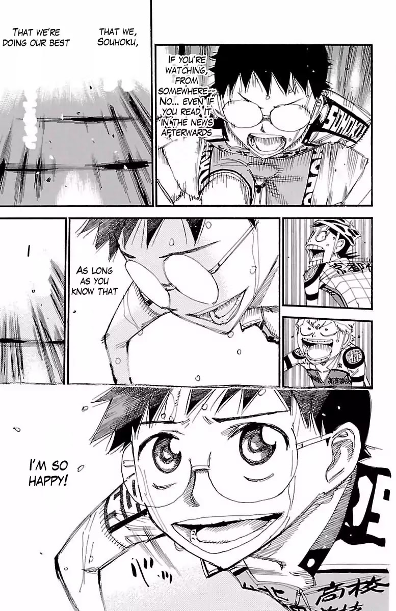 Yowamushi Pedal chapter 400 page 18