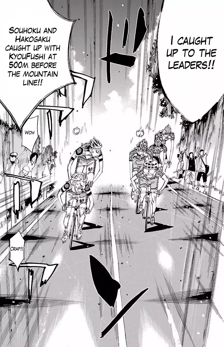 Yowamushi Pedal chapter 400 page 23