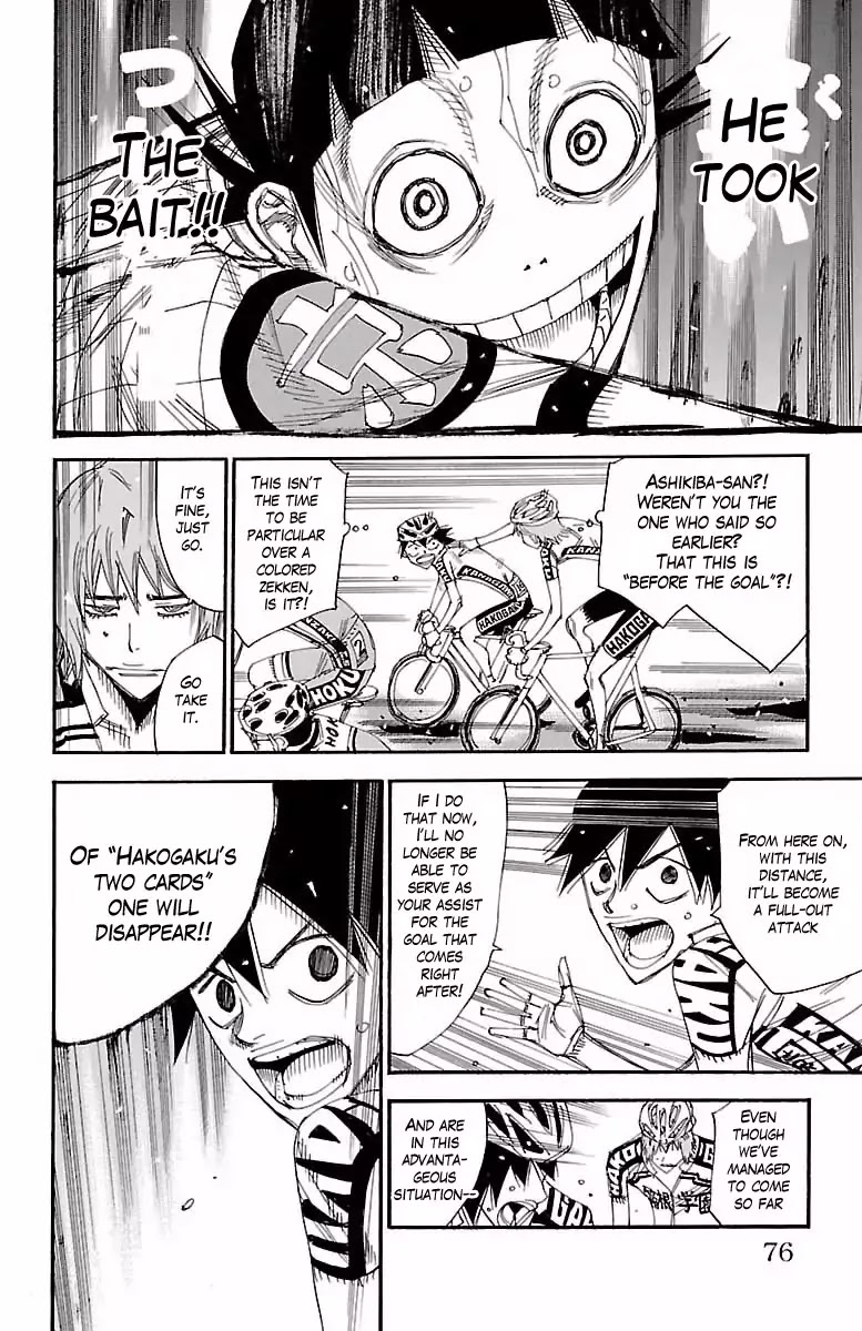 Yowamushi Pedal chapter 401 page 18