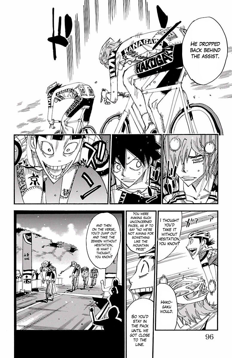 Yowamushi Pedal chapter 402 page 13