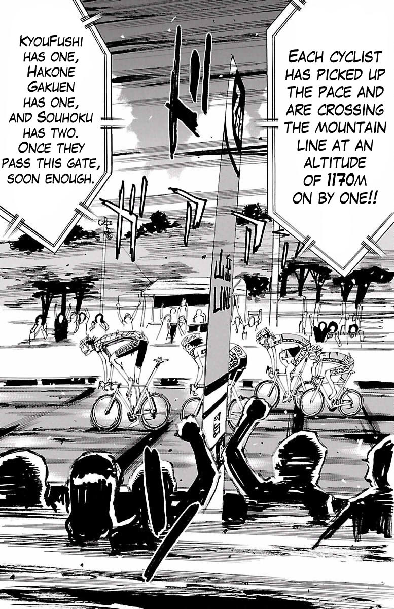 Yowamushi Pedal chapter 402 page 7