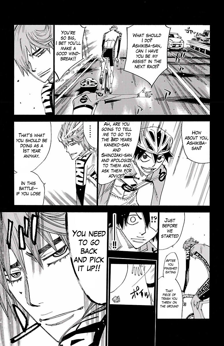 Yowamushi Pedal chapter 405 page 8