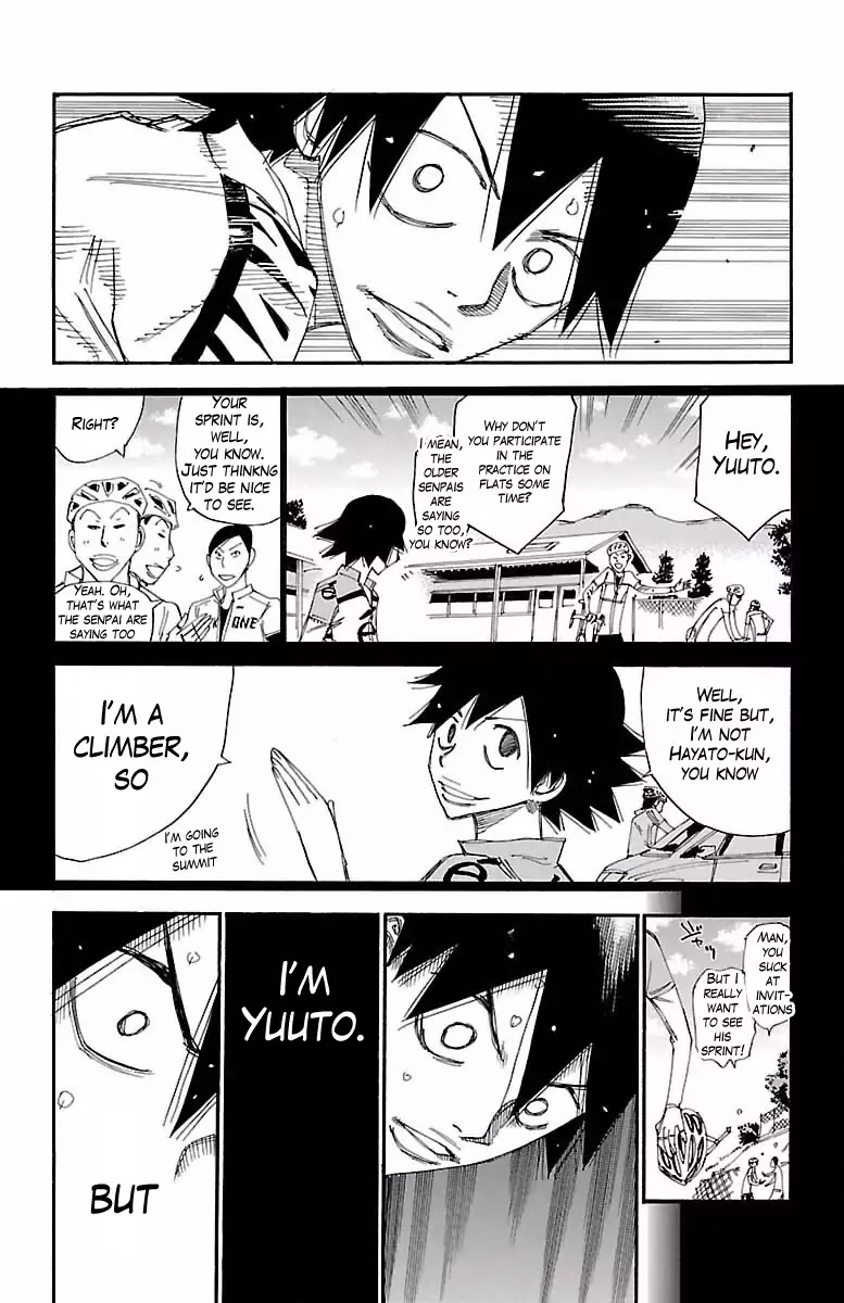 Yowamushi Pedal chapter 406 page 12