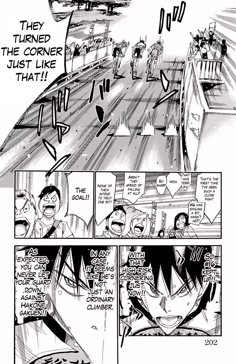 Yowamushi Pedal chapter 407 page 15