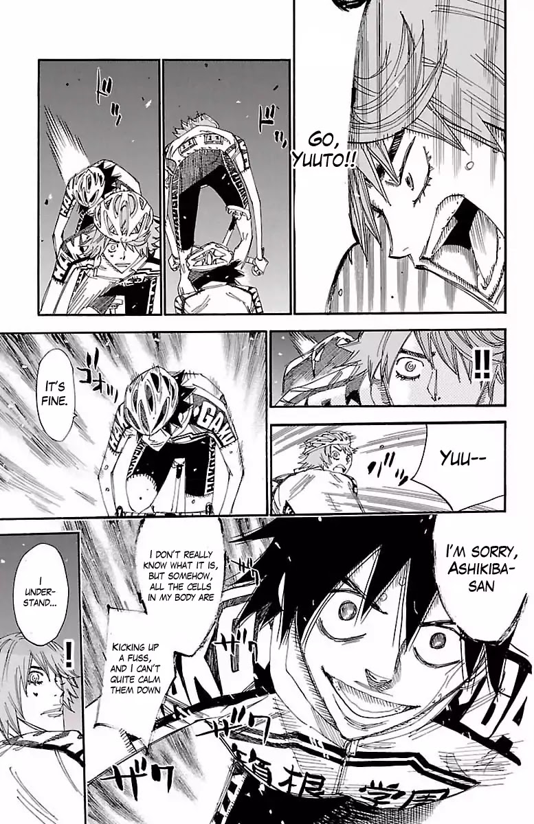 Yowamushi Pedal chapter 407 page 6