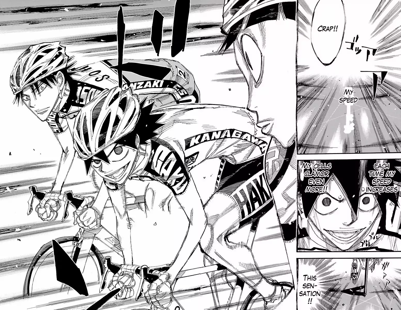 Yowamushi Pedal chapter 407 page 8