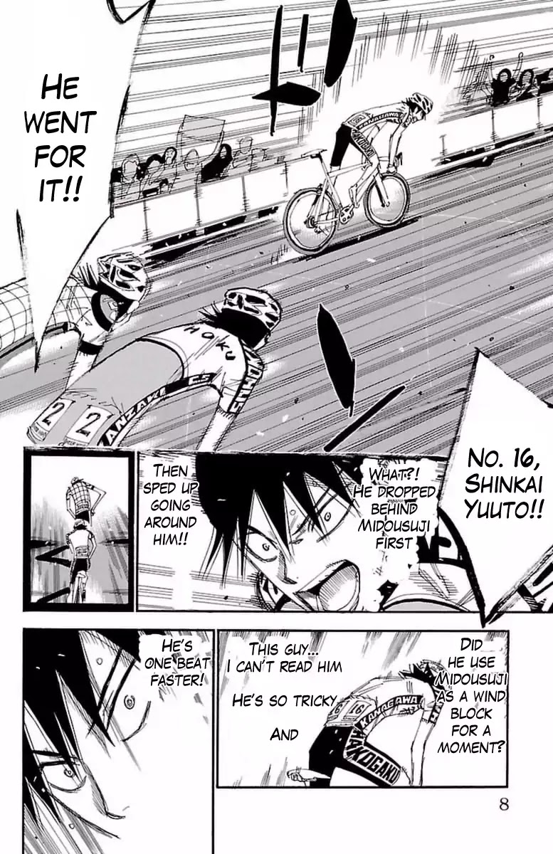 Yowamushi Pedal chapter 408 page 5