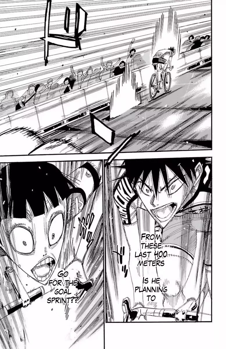 Yowamushi Pedal chapter 408 page 6