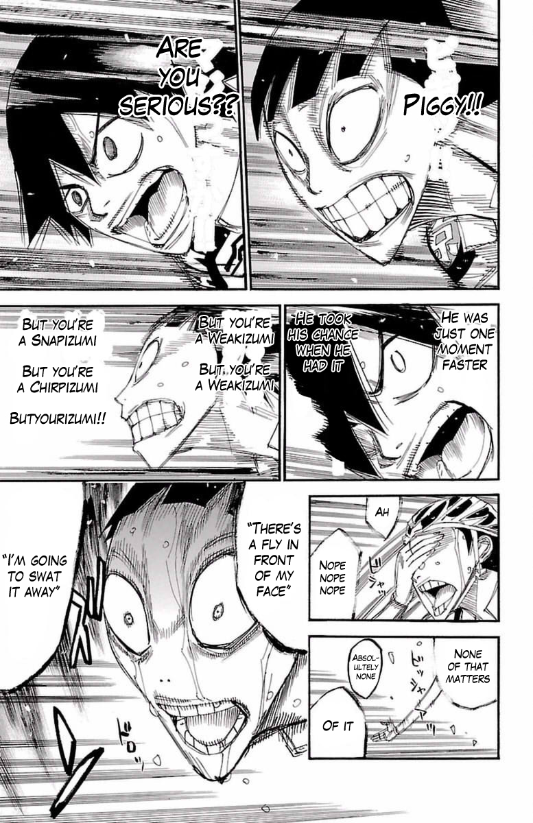 Yowamushi Pedal chapter 409 page 4