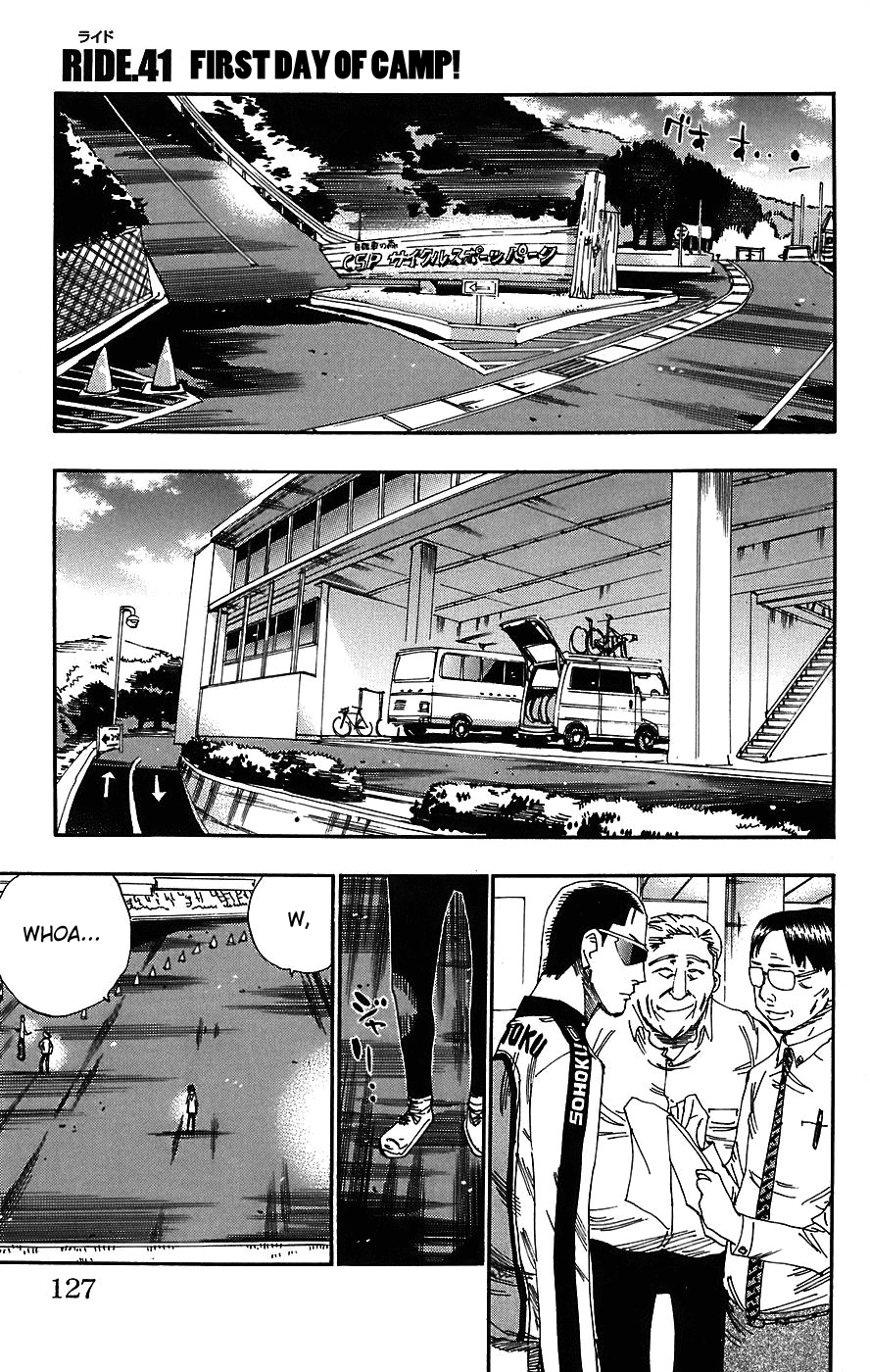 Yowamushi Pedal chapter 41 page 1