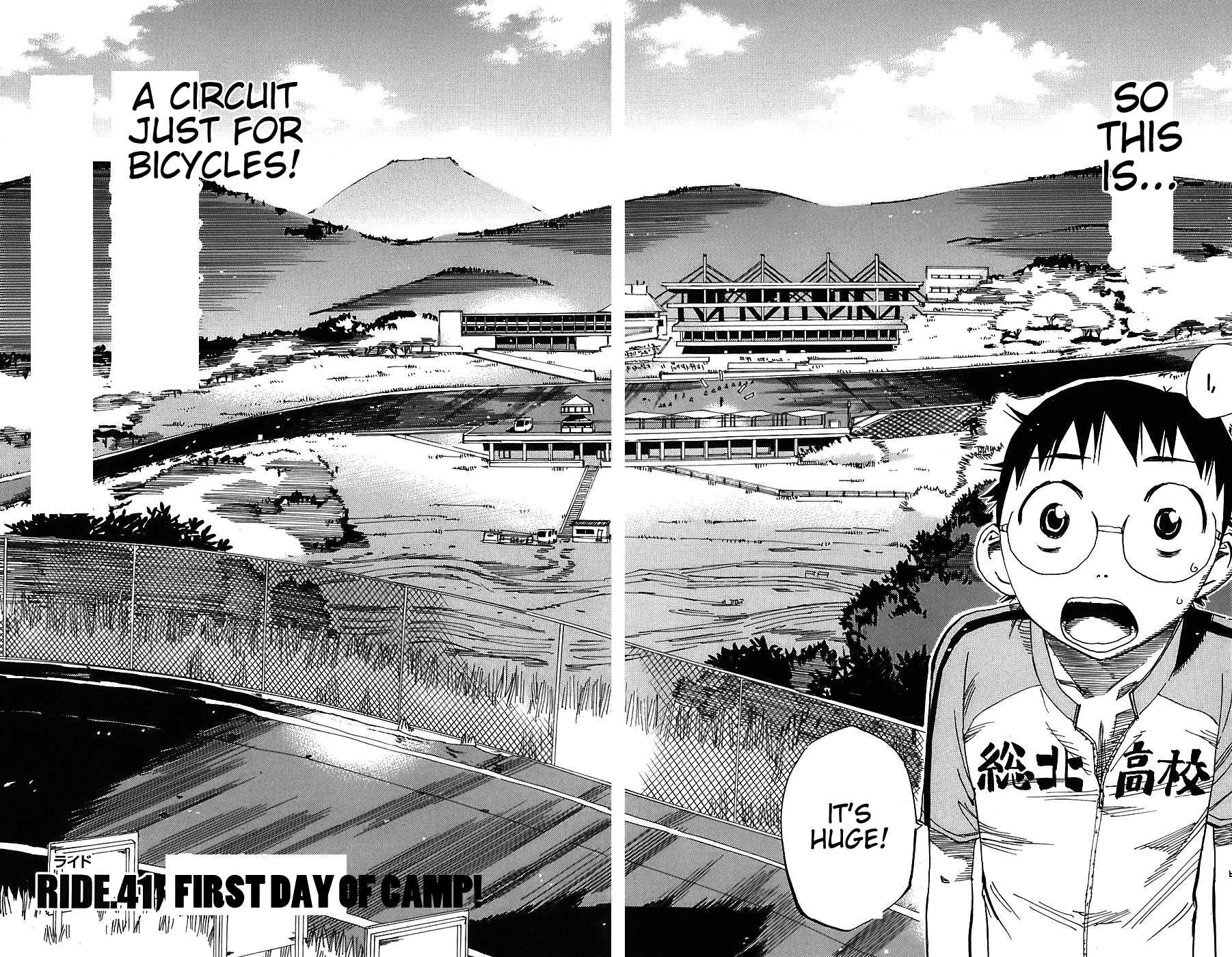 Yowamushi Pedal chapter 41 page 2