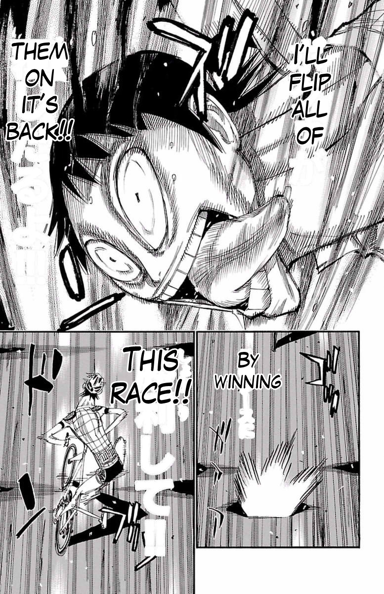 Yowamushi Pedal chapter 410 page 10