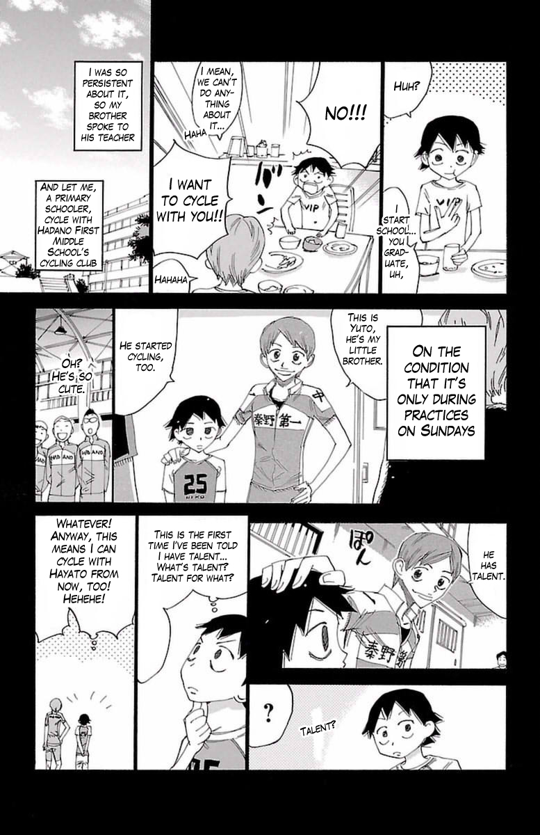 Yowamushi Pedal chapter 412 page 6