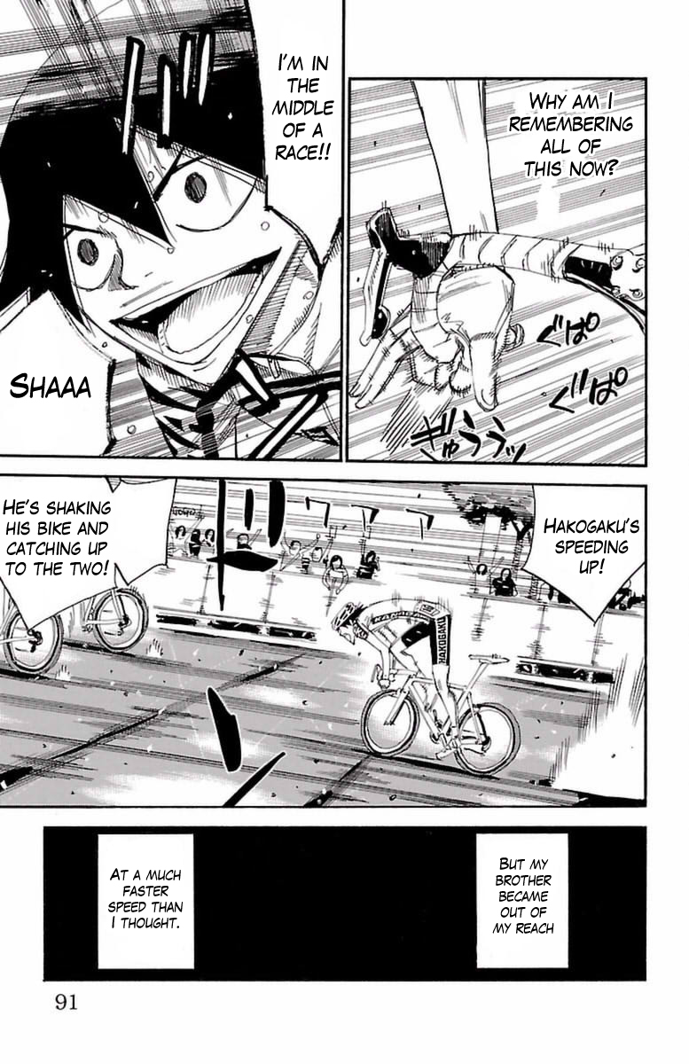 Yowamushi Pedal chapter 412 page 8