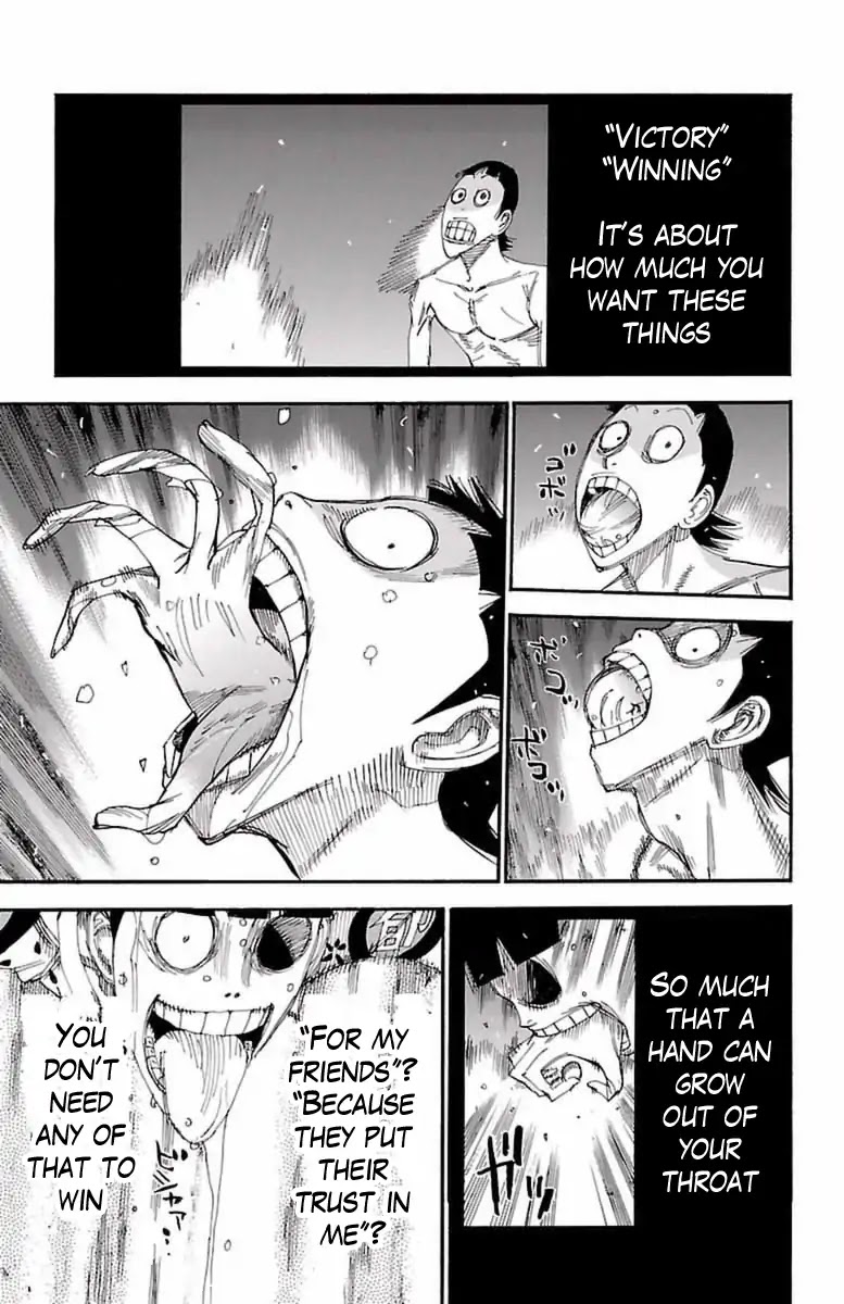 Yowamushi Pedal chapter 413 page 21