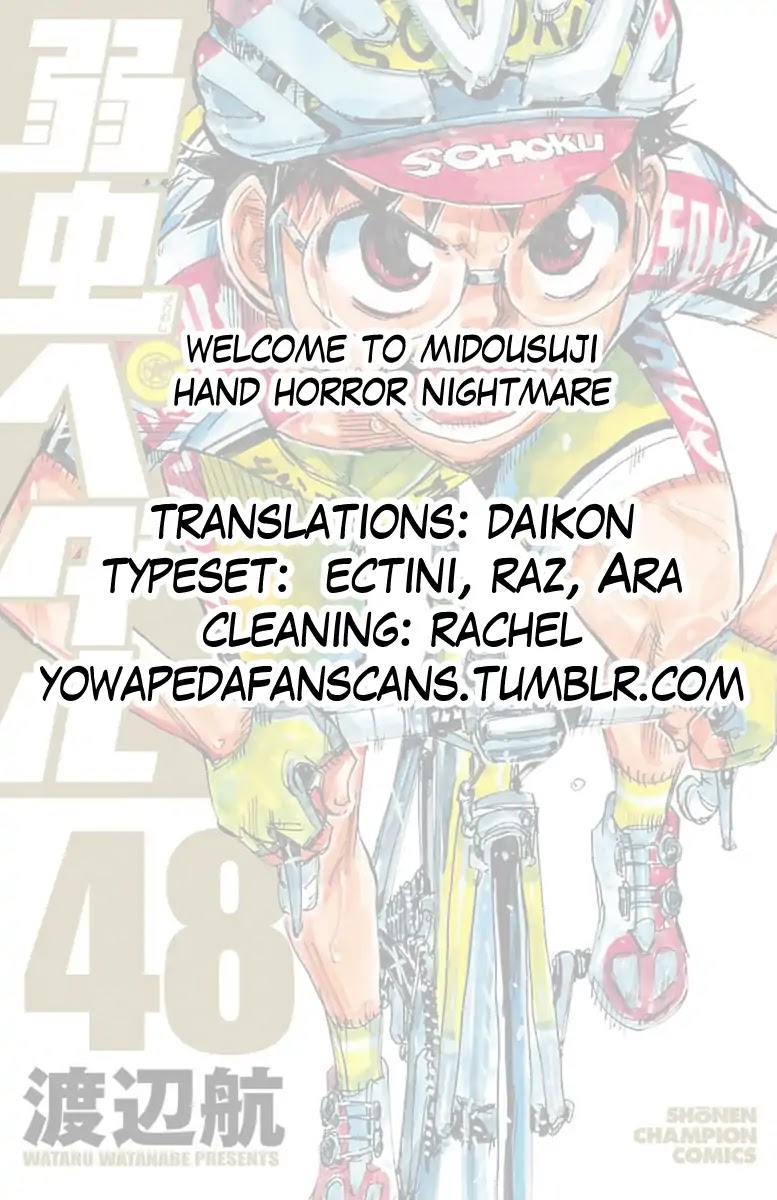 Yowamushi Pedal chapter 413 page 24