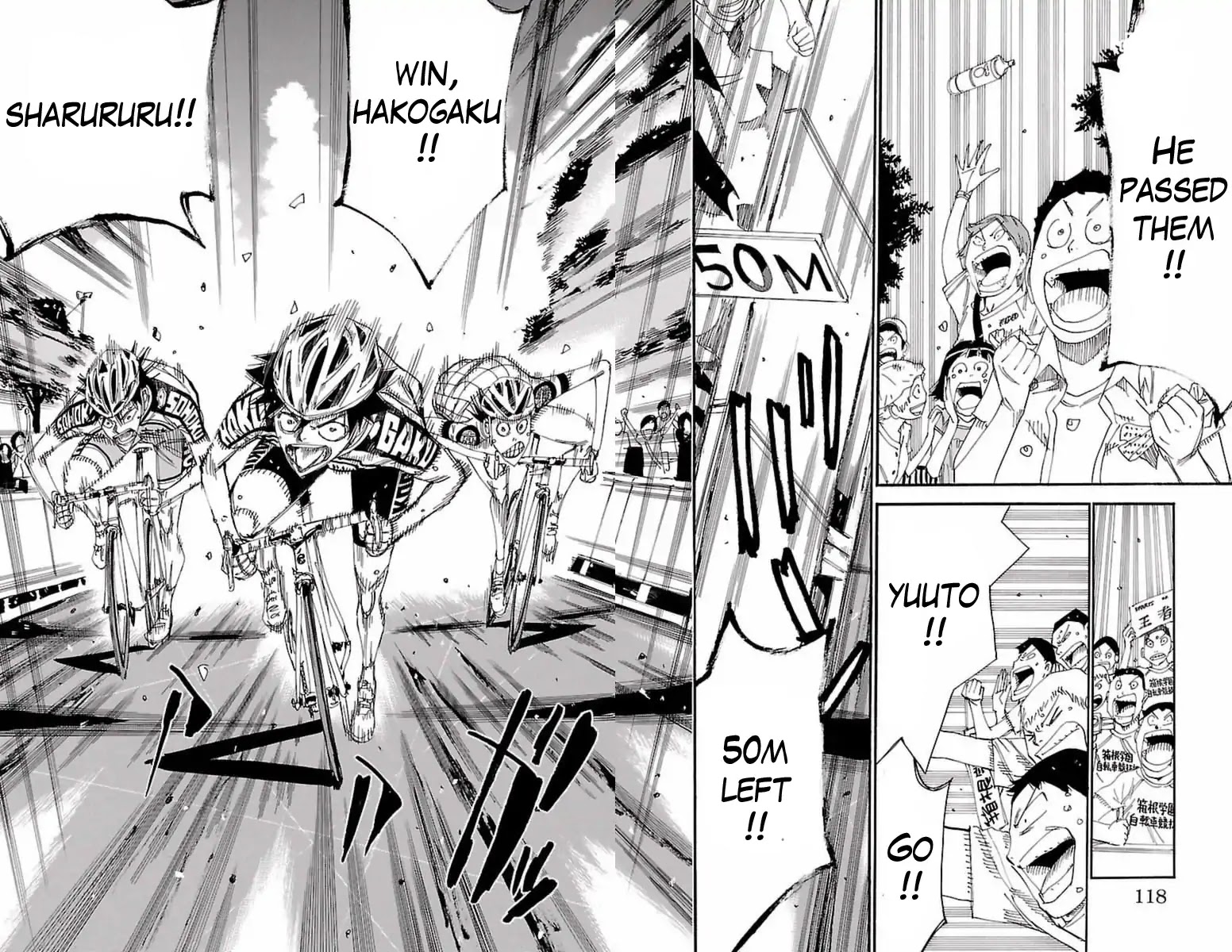 Yowamushi Pedal chapter 413 page 9