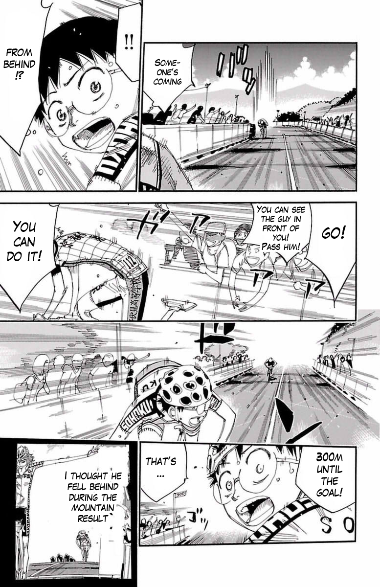 Yowamushi Pedal chapter 415 page 14