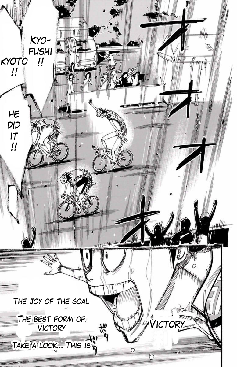 Yowamushi Pedal chapter 415 page 6