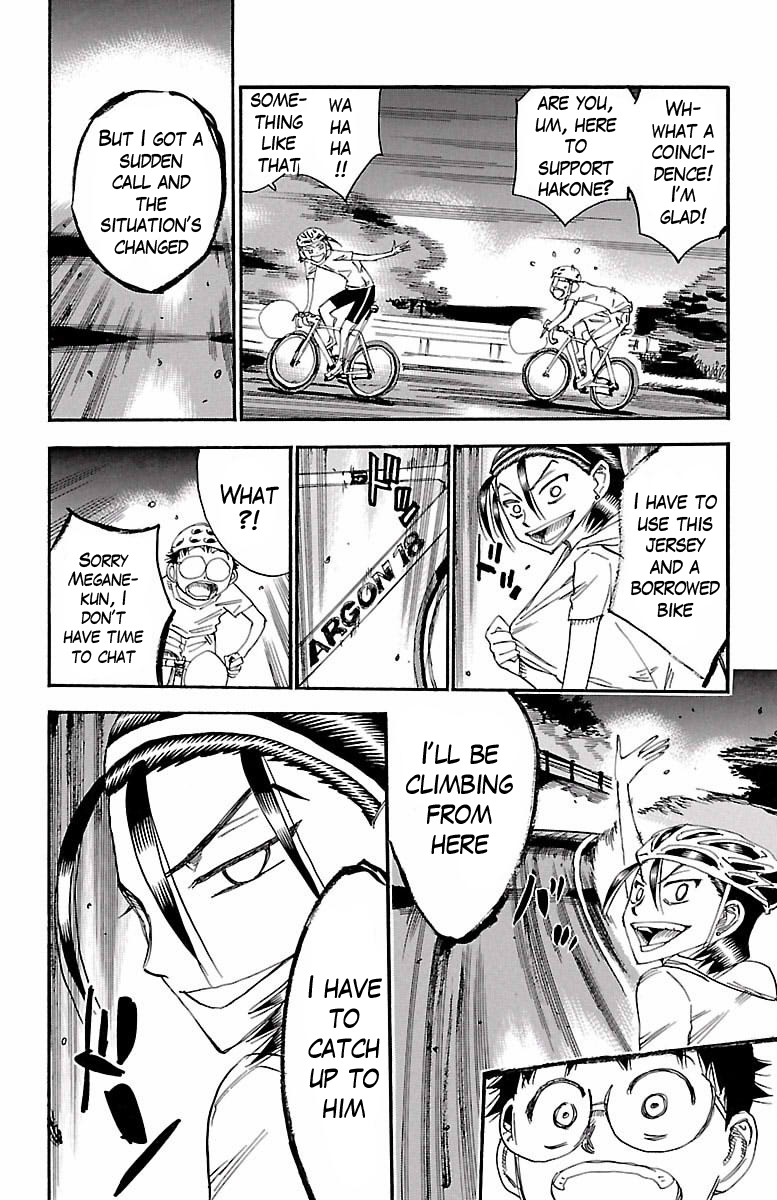 Yowamushi Pedal chapter 417 page 19