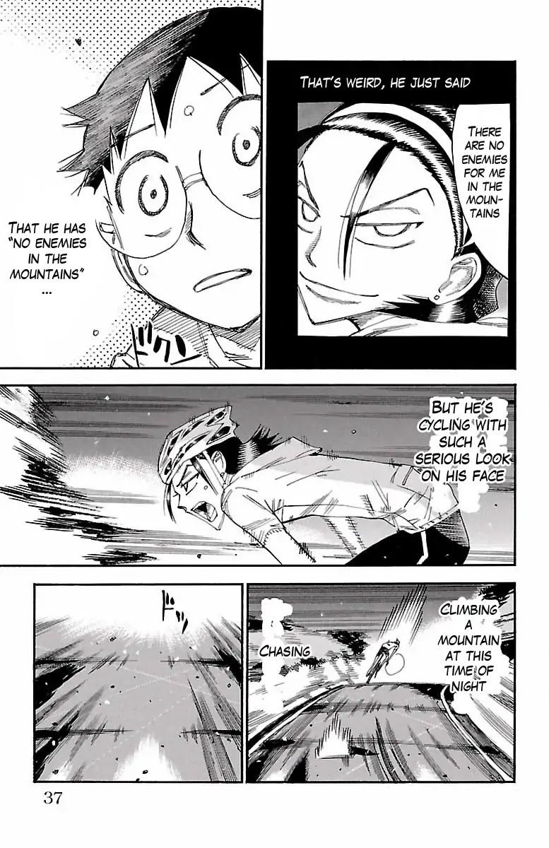 Yowamushi Pedal chapter 418 page 10