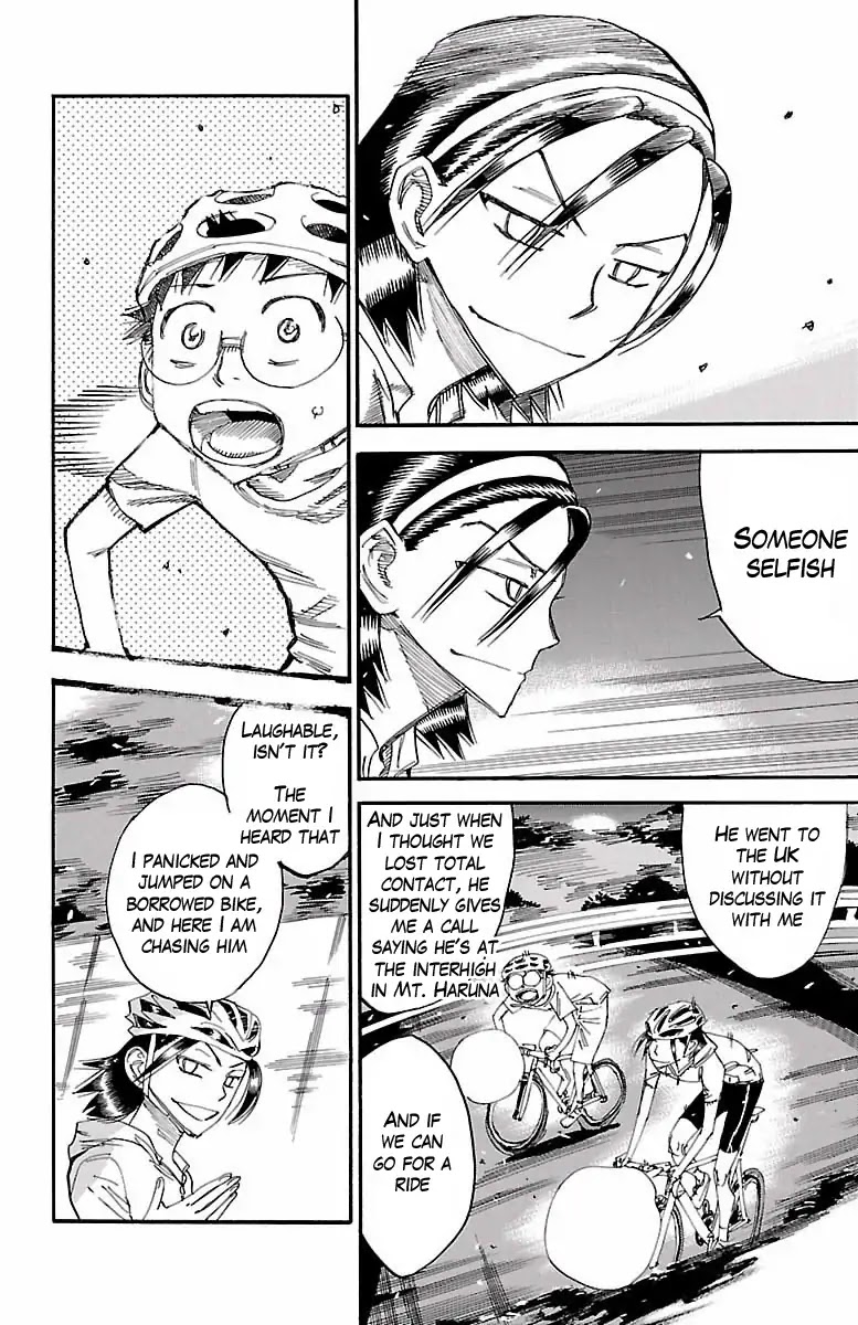 Yowamushi Pedal chapter 418 page 15