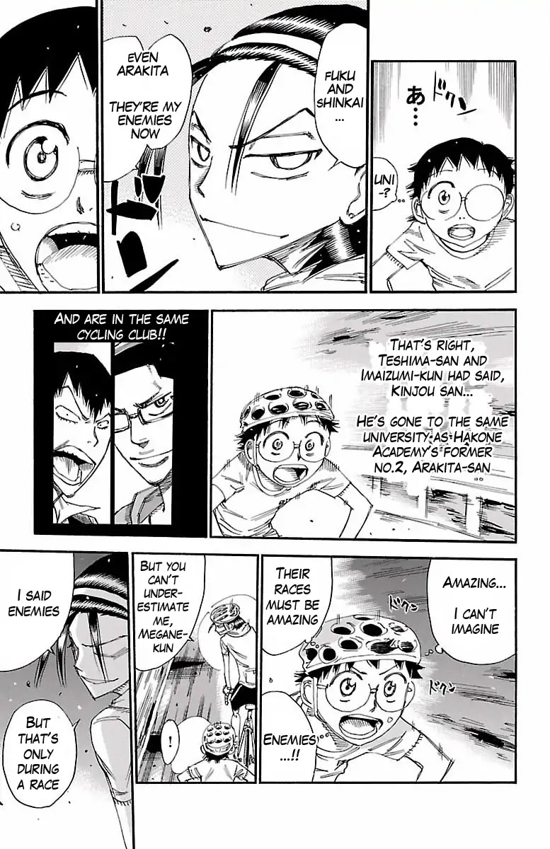 Yowamushi Pedal chapter 418 page 4