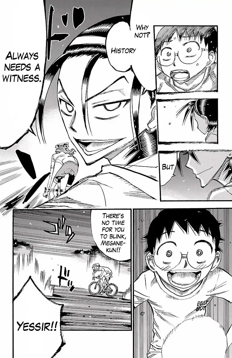 Yowamushi Pedal chapter 419 page 8