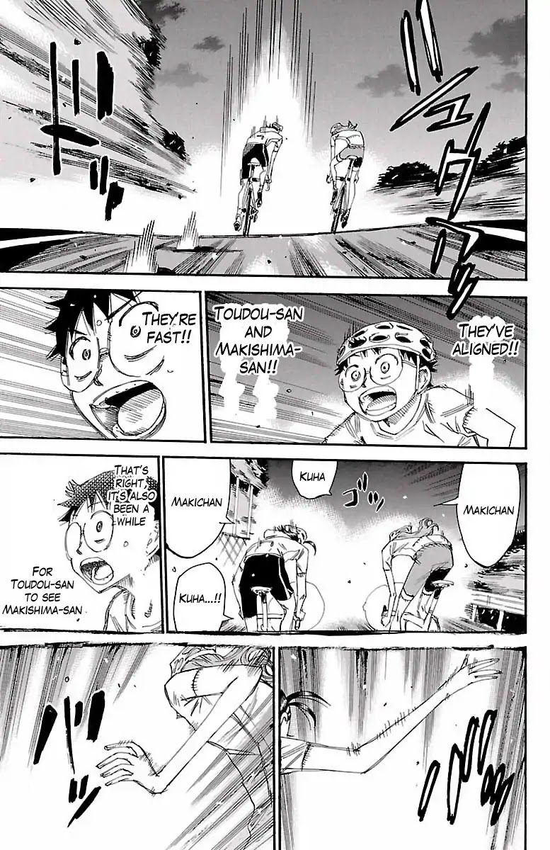 Yowamushi Pedal chapter 419 page 9