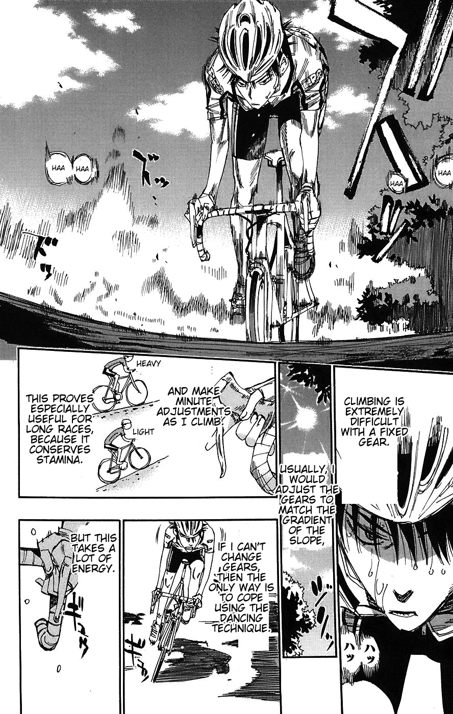 Yowamushi Pedal chapter 42 page 13