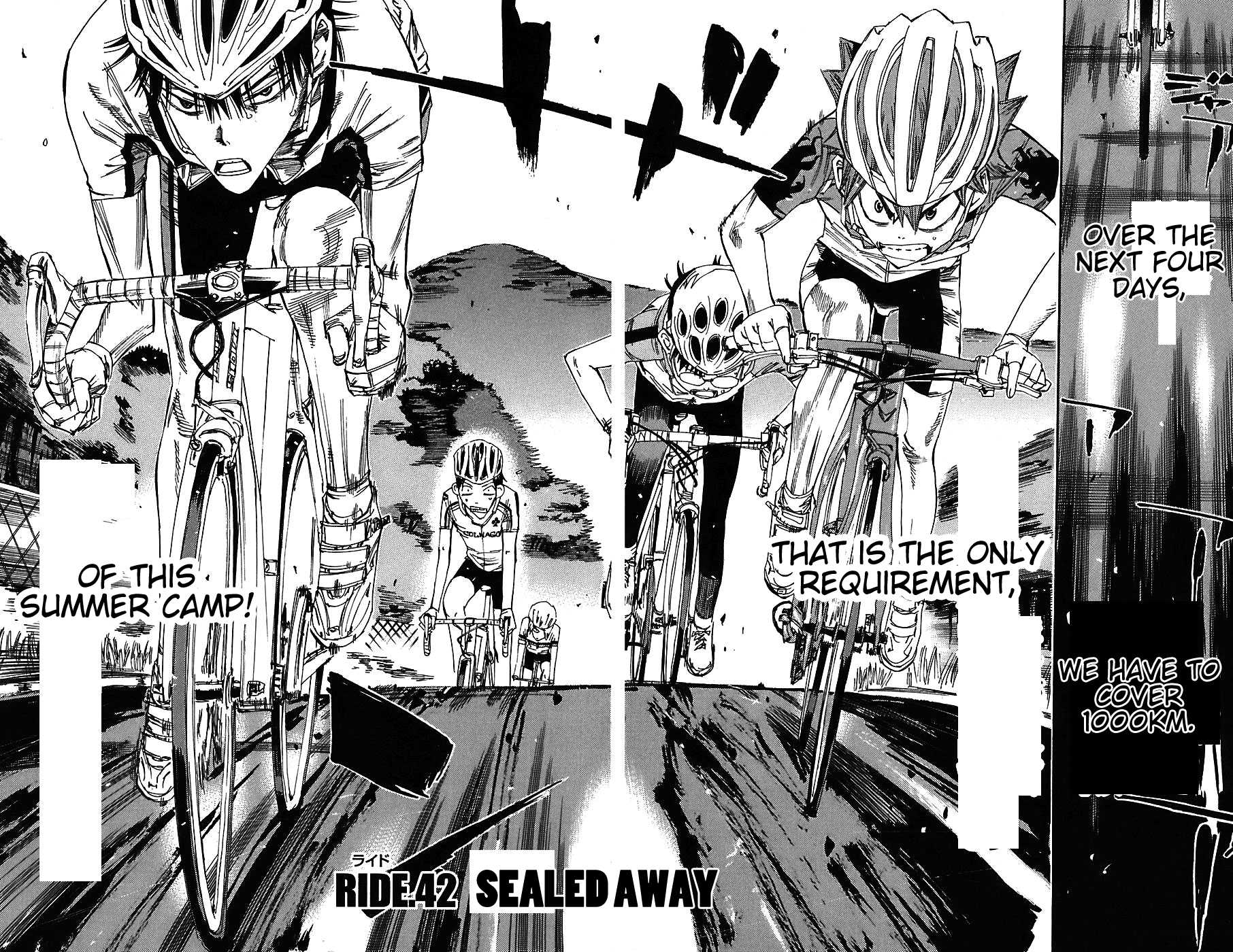 Yowamushi Pedal chapter 42 page 2