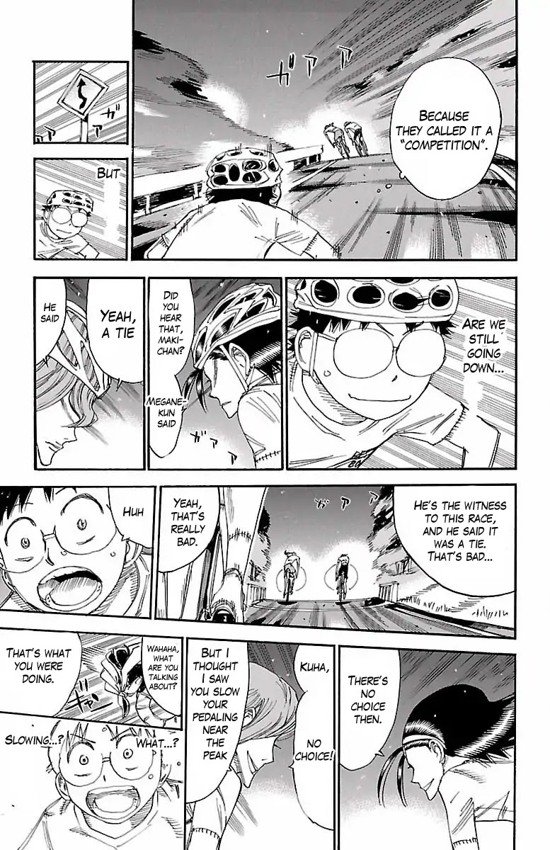 Yowamushi Pedal chapter 420 page 14